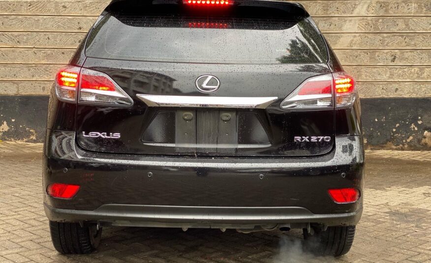 2012 Lexus RX270