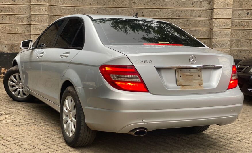 2011 Mercedes Benz C200 Silver