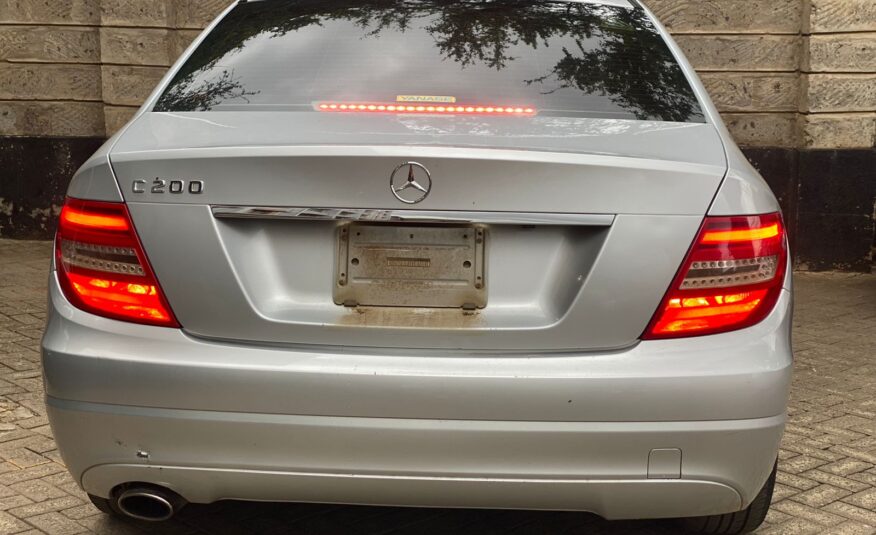 2011 Mercedes Benz C200 Silver