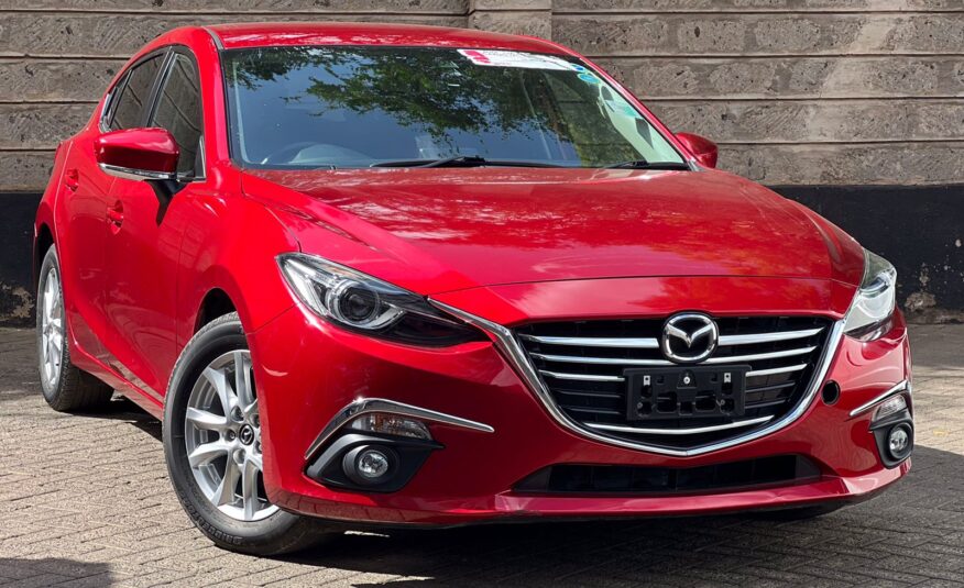 2015 Mazda Axela Red