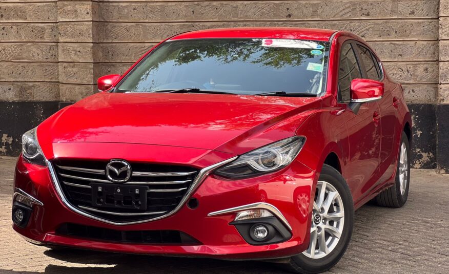 2015 Mazda Axela Red