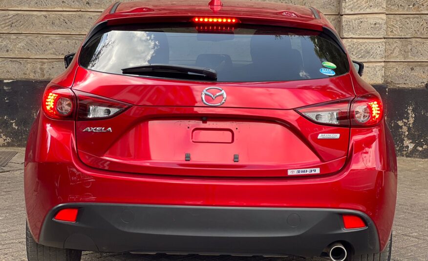 2015 Mazda Axela Red