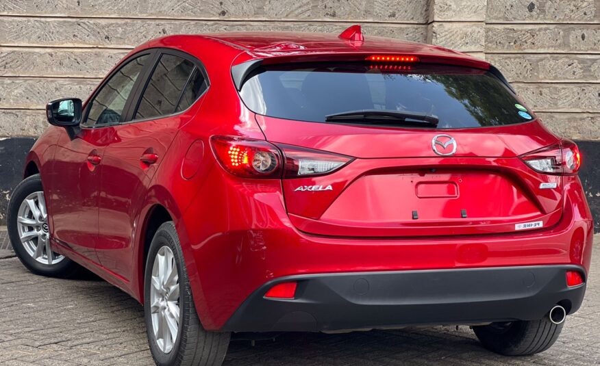 2015 Mazda Axela Red