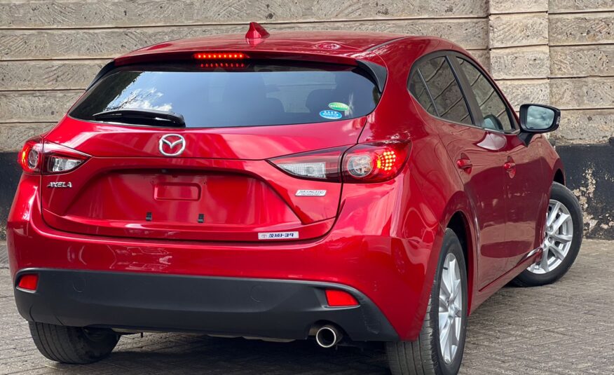 2015 Mazda Axela Red