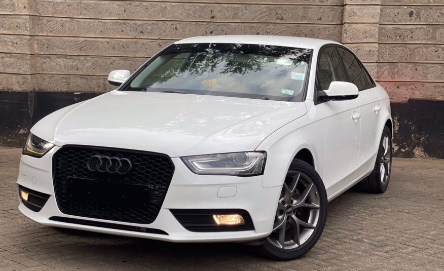 2015 Audi A4 Pearl White