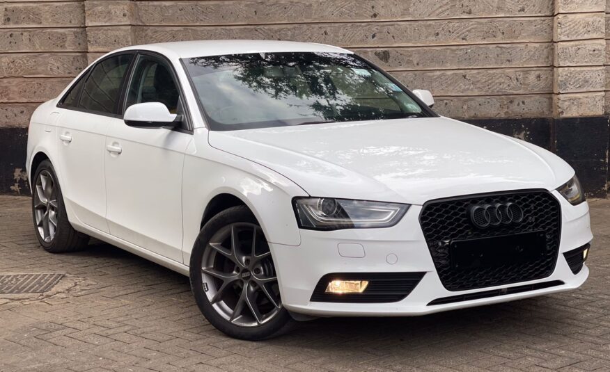 2015 Audi A4 Pearl White