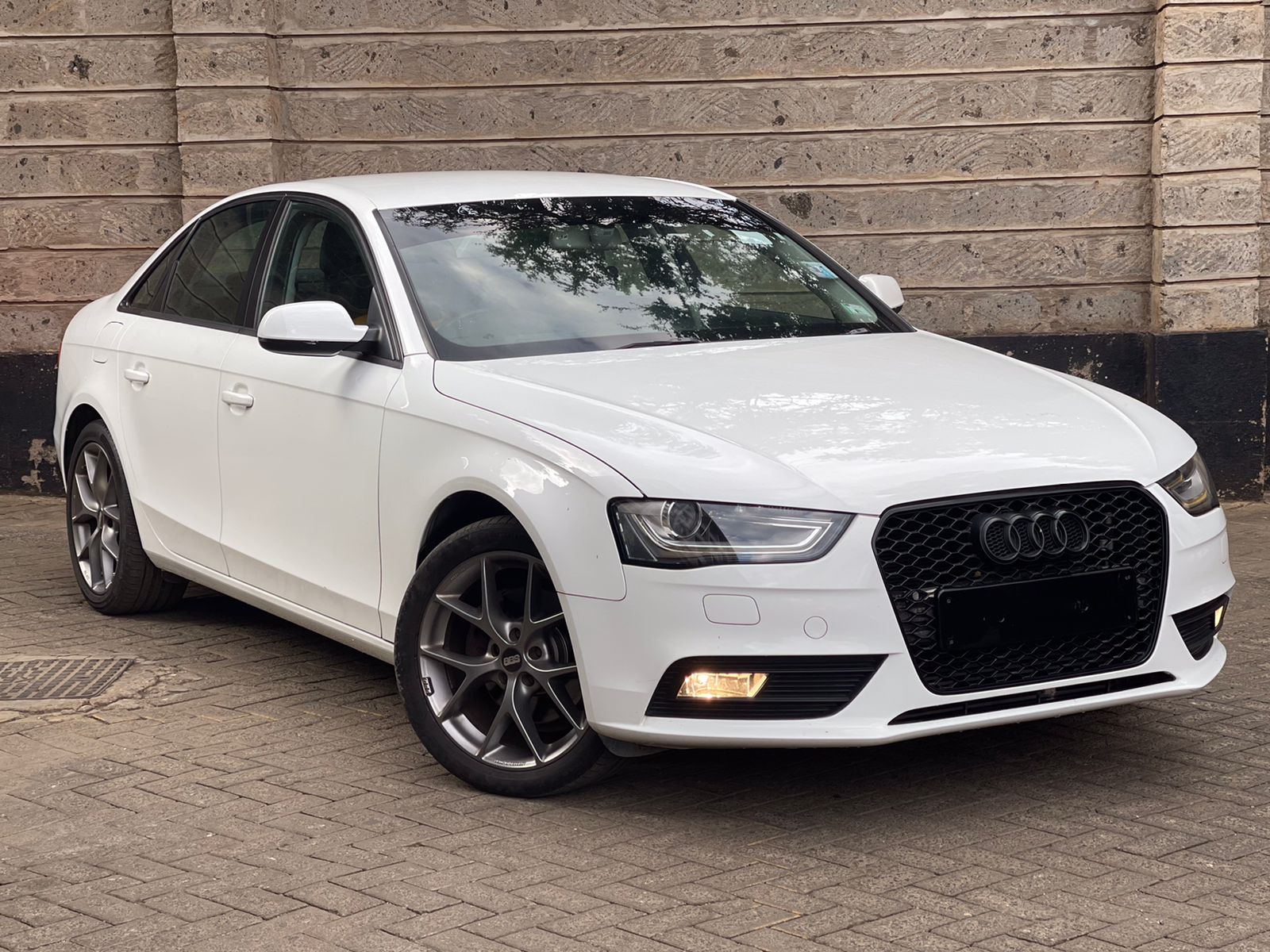 2015 Audi A4 Pearl White