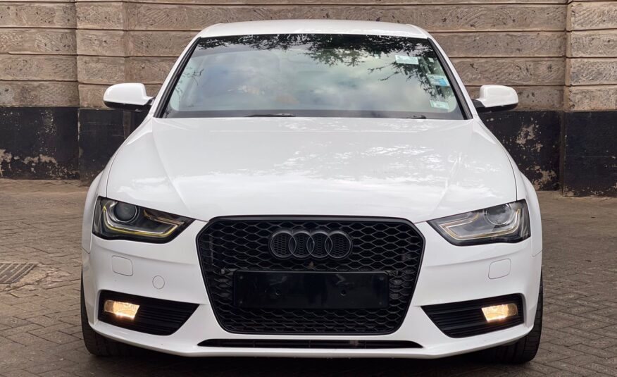 2015 Audi A4 Pearl White