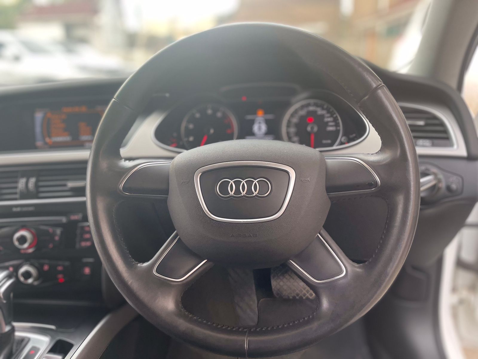 2015 Audi A4 Pearl White
