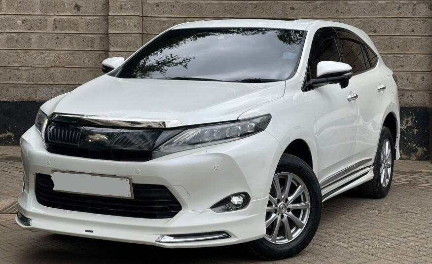 2015 Toyota Harrier Non-Hybrid (Panoramic Sunroof)