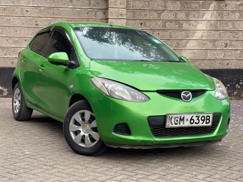 2010 Mazda Demio at Ksh. 590,000 - low-cost cars in Kenya