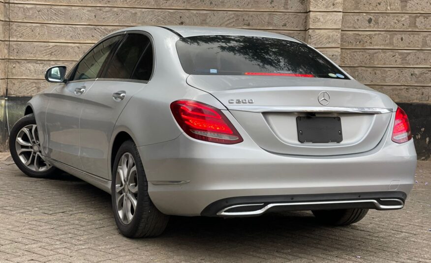 2014 Mercedes Benz C200 Silver