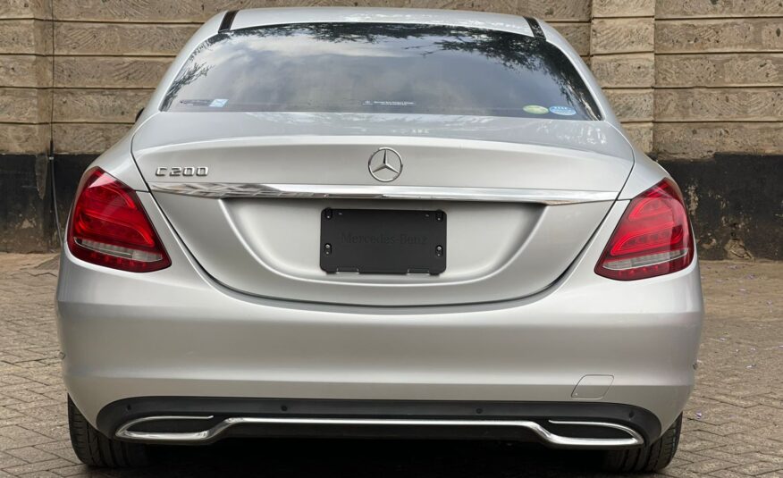2014 Mercedes Benz C200 Silver