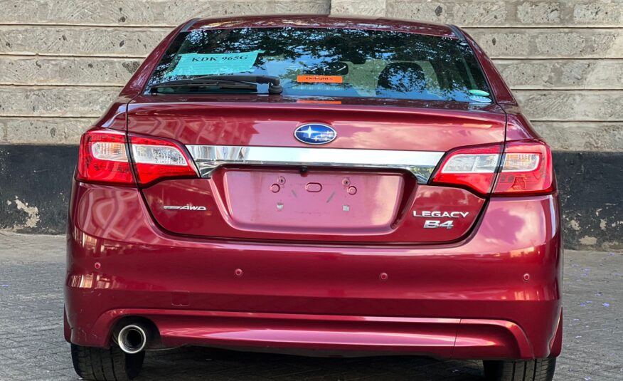 2015 Subaru Legacy B4 Wine Red
