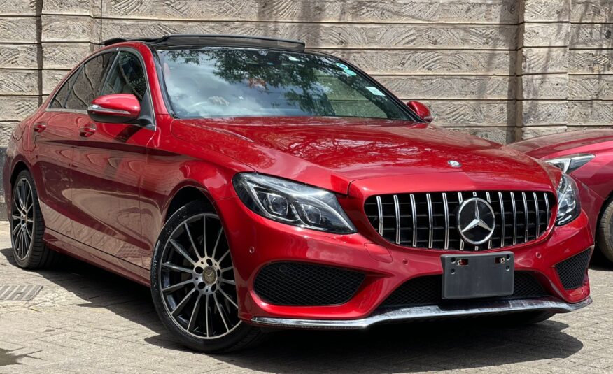 2015 Mercedes Benz C250 Red