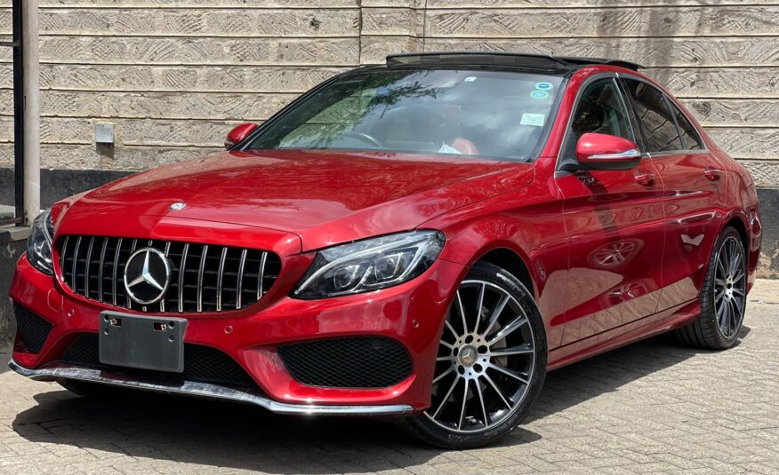 2015 Mercedes Benz C250 Red
