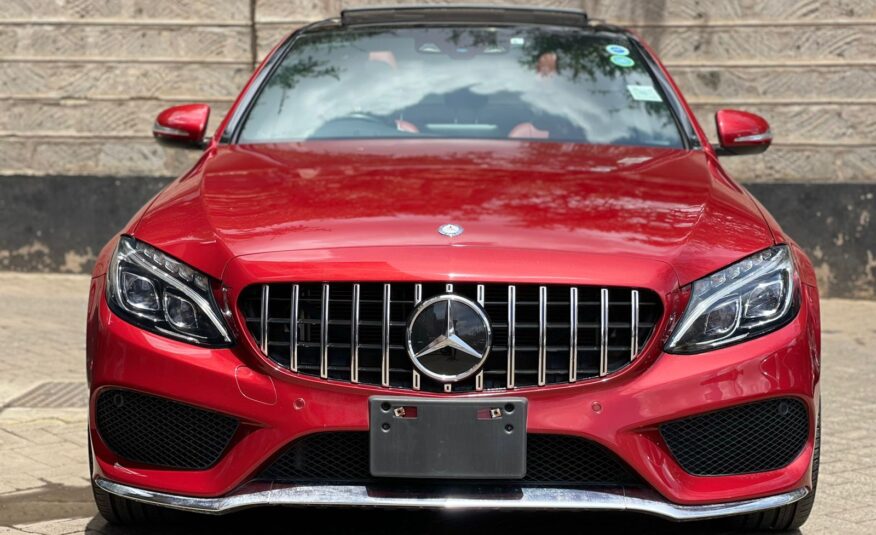 2015 Mercedes Benz C250 Red