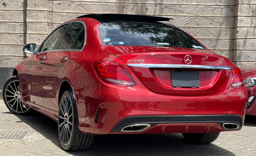 2015 Mercedes Benz C250 Red