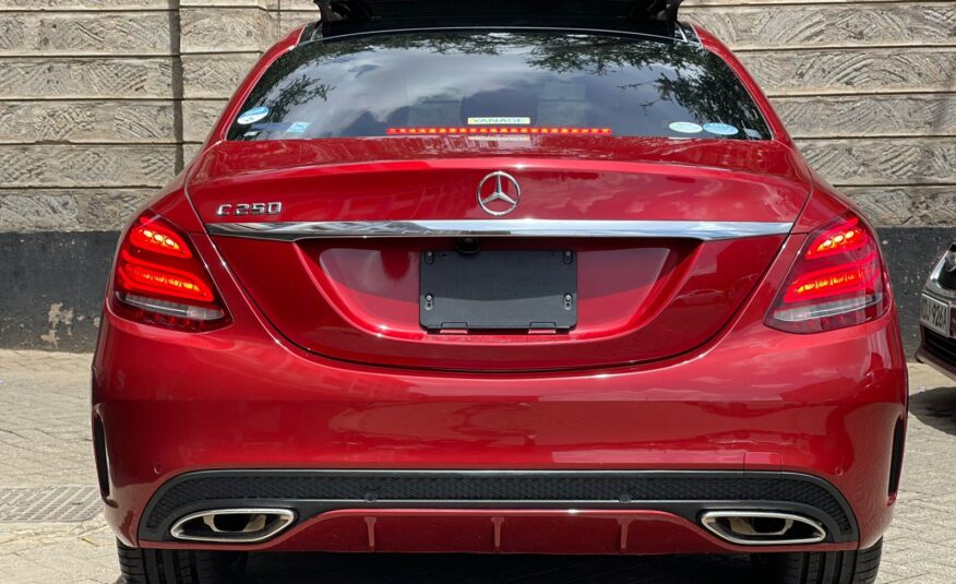 2015 Mercedes Benz C250 Red