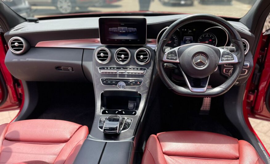 2015 Mercedes Benz C250 Red