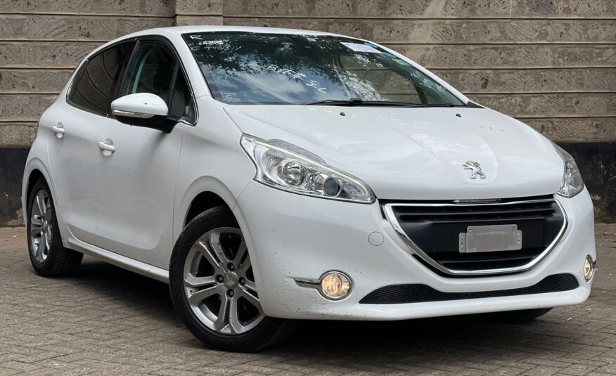 2015 Peugeot 208 White