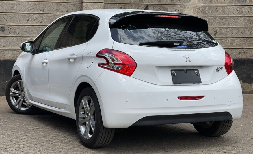 2015 Peugeot 208 White