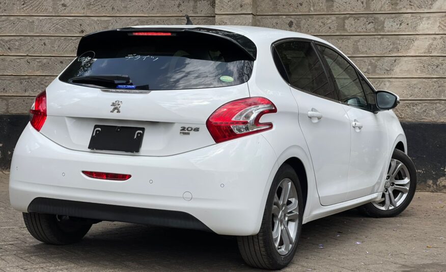 2015 Peugeot 208 White