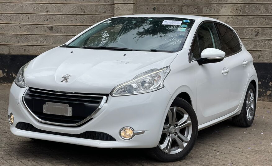 2015 Peugeot 208 White