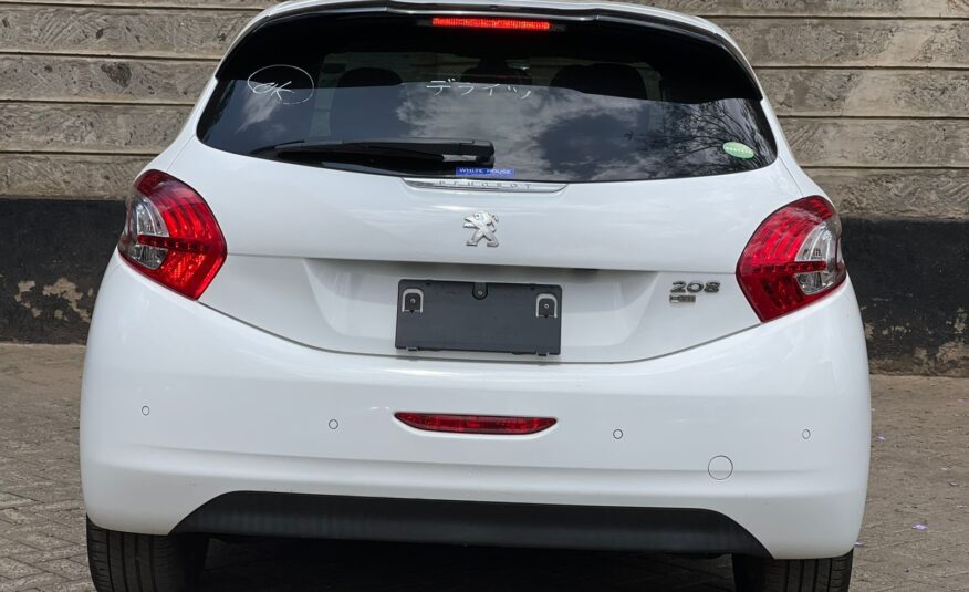 2015 Peugeot 208 White