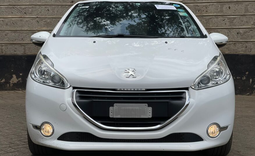 2015 Peugeot 208 White
