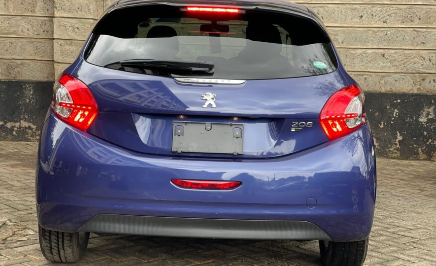 2015 Peugeot 208 Blue