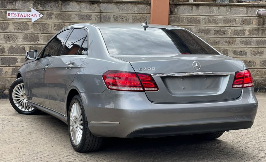 2014 Mercedes Benz E200