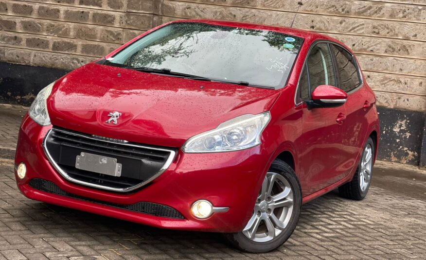 2015 Peugeot 208 Red