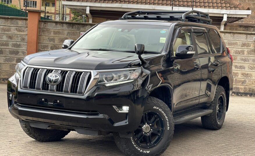 2018 Toyota Landcruiser Prado TX J150 Black