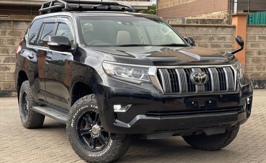 2018 Toyota Landcruiser Prado TX J150 Black