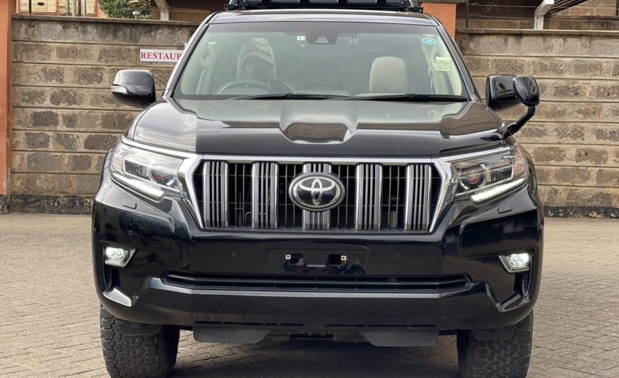2018 Toyota Landcruiser Prado TX J150 Black