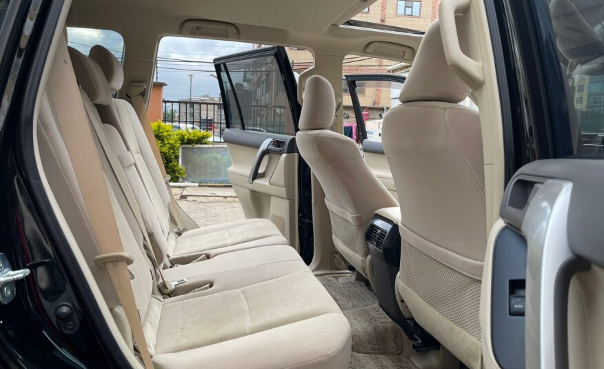 2018 Toyota Landcruiser Prado TX J150 Black