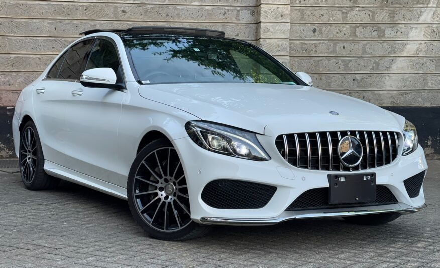2015 Mercedes Benz C250 Pearl White