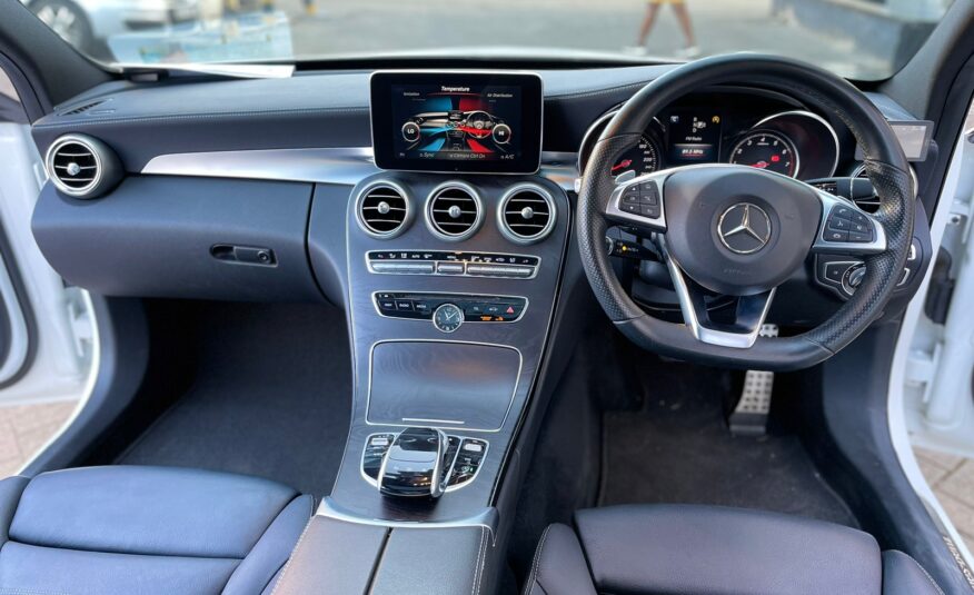 2015 Mercedes Benz C250 Pearl White