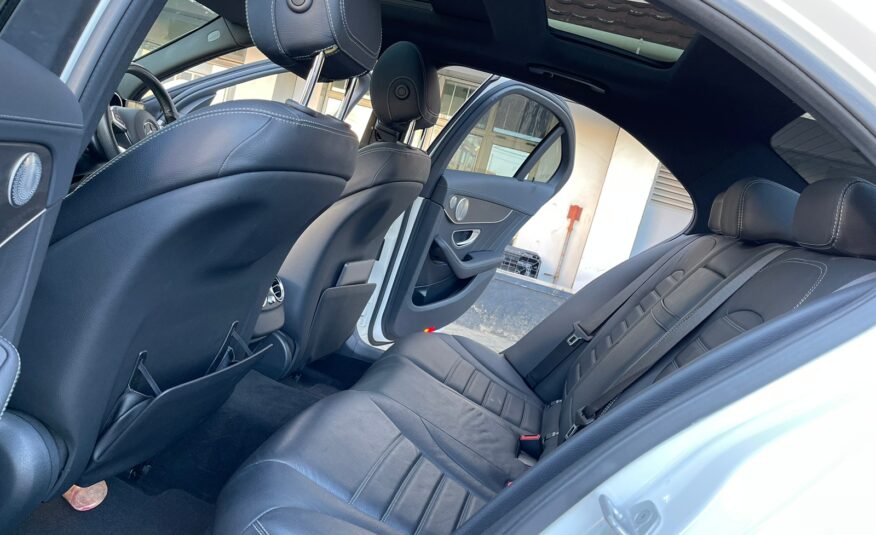 2015 Mercedes Benz C250 Pearl White