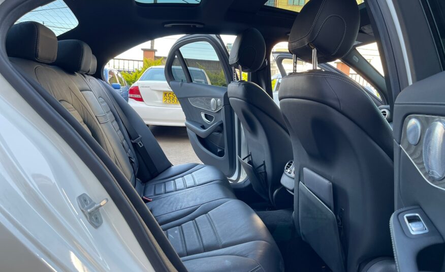 2015 Mercedes Benz C250 Pearl White