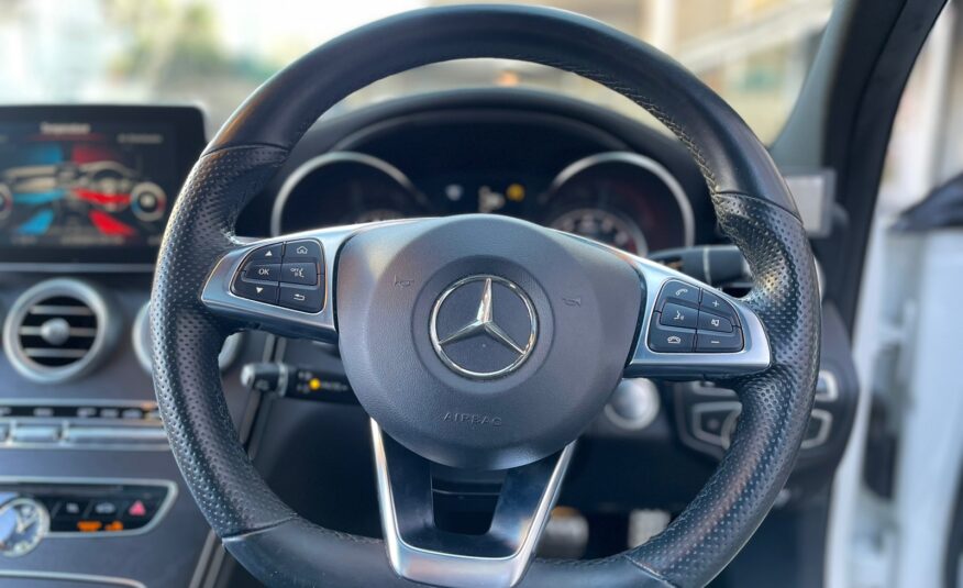 2015 Mercedes Benz C250 Pearl White