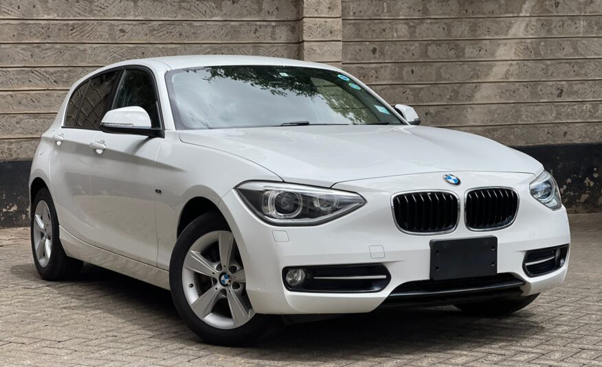 2015 BMW 116I White