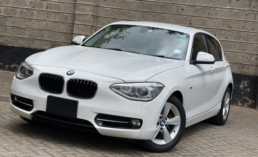 2015 BMW 116I White