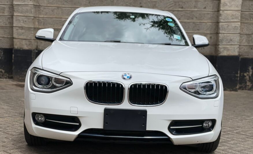 2015 BMW 116I White
