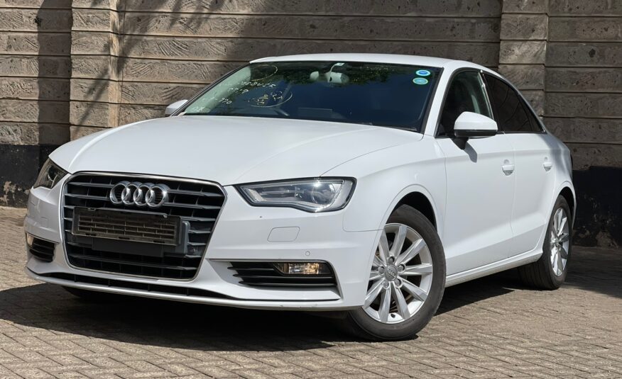 2015 Audi A3 White