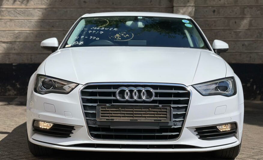 2015 Audi A3 White