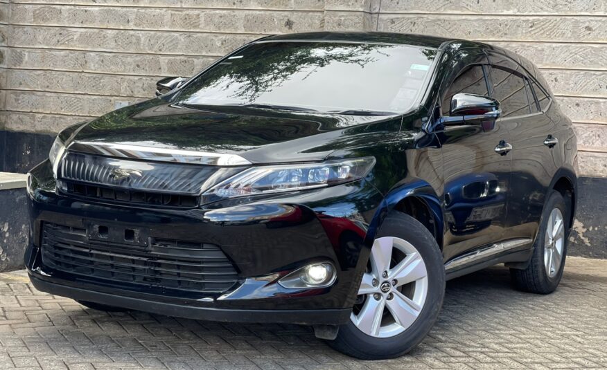 2014 Toyota Harrier Black