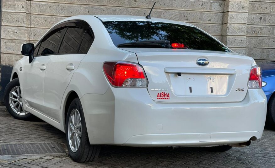2015 Subaru Impreza G4 White