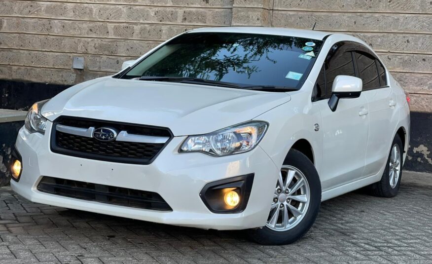 2015 Subaru Impreza G4 White